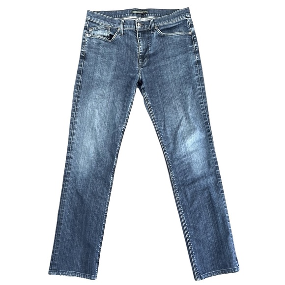 JOE’S JEANS The Brixton Straight and Narrow Blue Wash Mid Rise Denim W 33 or 16 - Picture 1 of 16